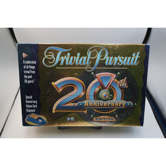 Trivial Pursuit 20th Anniversary Edition 2002 Hasbro Board Game - Complete - Picture 1 of 2